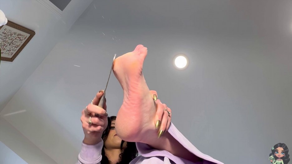 Goddess Green - Eat My Foot Dust -Handpicked Jerk-Off Instruction